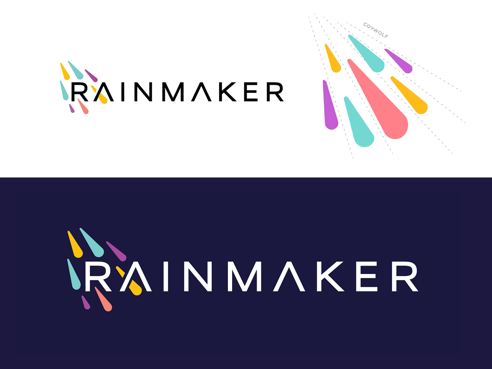 Rainmaker - Logo Design by Gregory Grigoriou on Dribbble