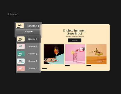 Endless Summer animation branding graphic design logo motion graphics ui
