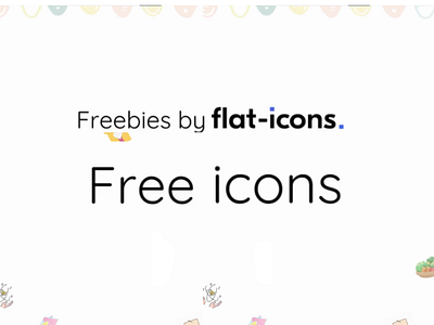 Free Icons by Flat-Icons branding design graphic design icons illustration ui