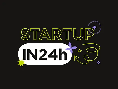 Startup in 24h branding design graphic design illustration layout logo logotype minimal vector