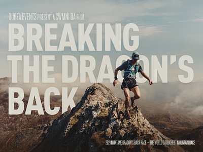 Dragons Back Poster film poster typography