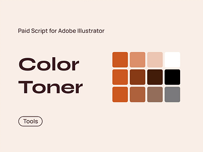 ColorToner (Illustrator Script) shade