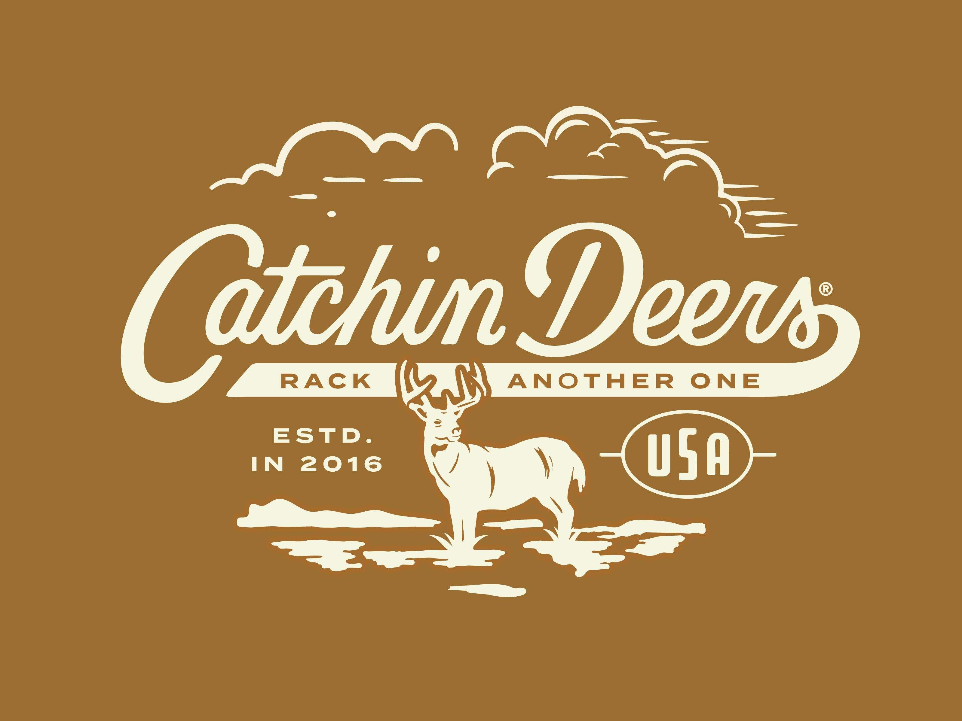 Catchin' Deers Apparel Design by Kevin Kroneberger on Dribbble