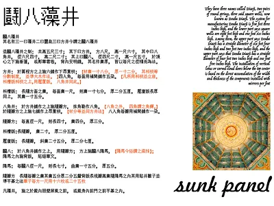 SUNK PANEL 鬪八藻井 illustration