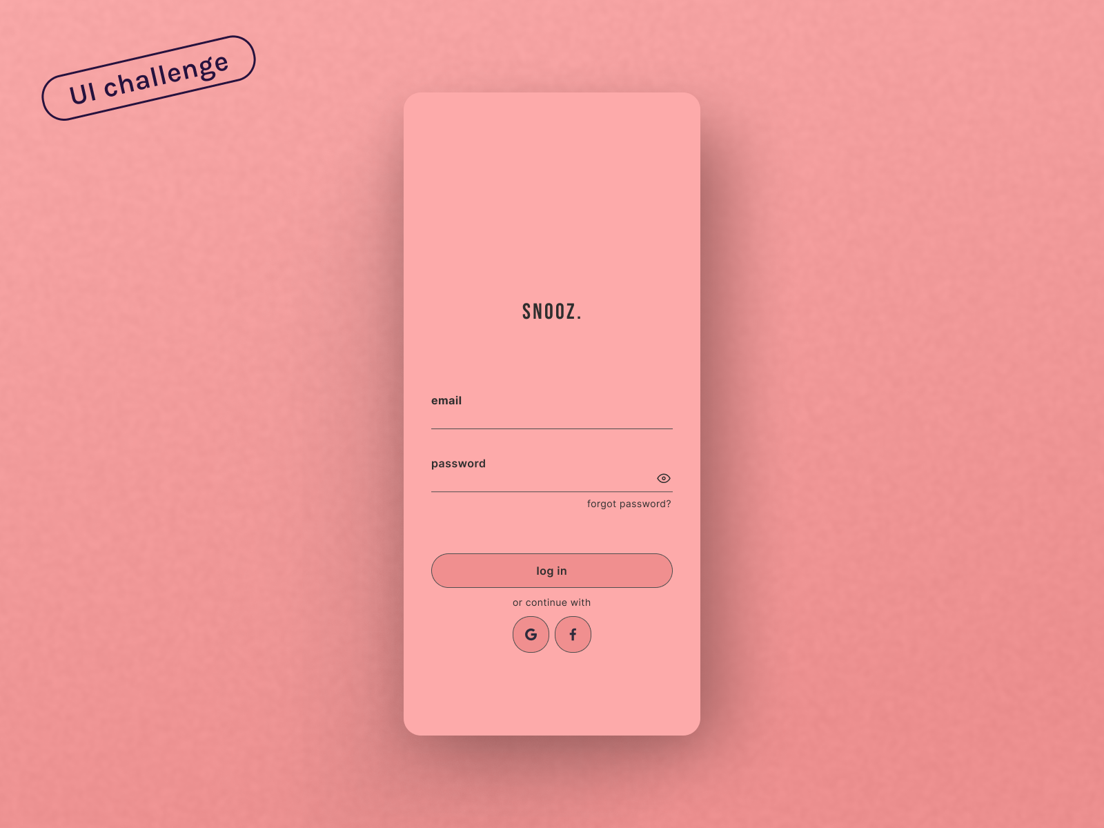 daily UI challenge | #3 daily ui challenge figma login login screen neobrutalism ui ui challenge