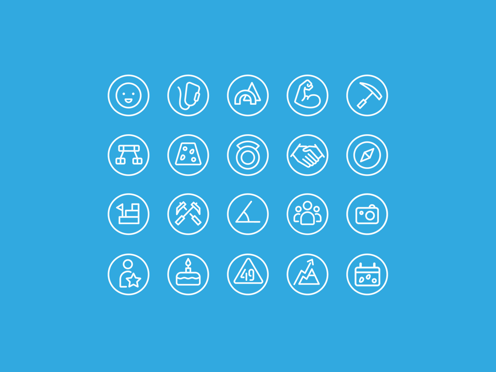 Hub Climbing Icons animation dailyui design graphic design icons oddbee oddbee honey ui uiux userinterface vector webdesign websitedesign