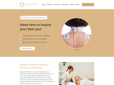 Skin Medical Website bricks builder uiux web design website wordpress