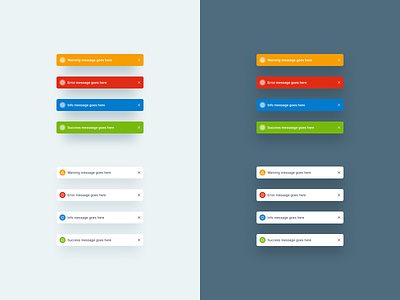 Toast Alerts alert design system product design