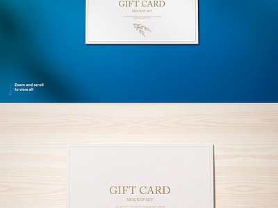 Gift Card Mockup Set 3d animation atm bank bonus business buying card cash commerce credit gift card graphic design id membership money plastic print ready sale ui