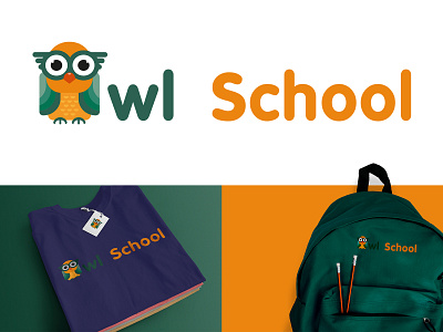 Owl School app branding design graphic design illustration logo typography ui ux vector