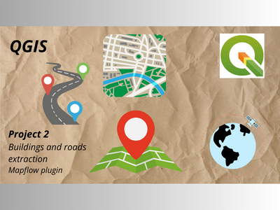 QGIS, Mapflow plugin, ArcGIS Pro 3.1 extraction - map arcgispro gis map design mapflow qgis