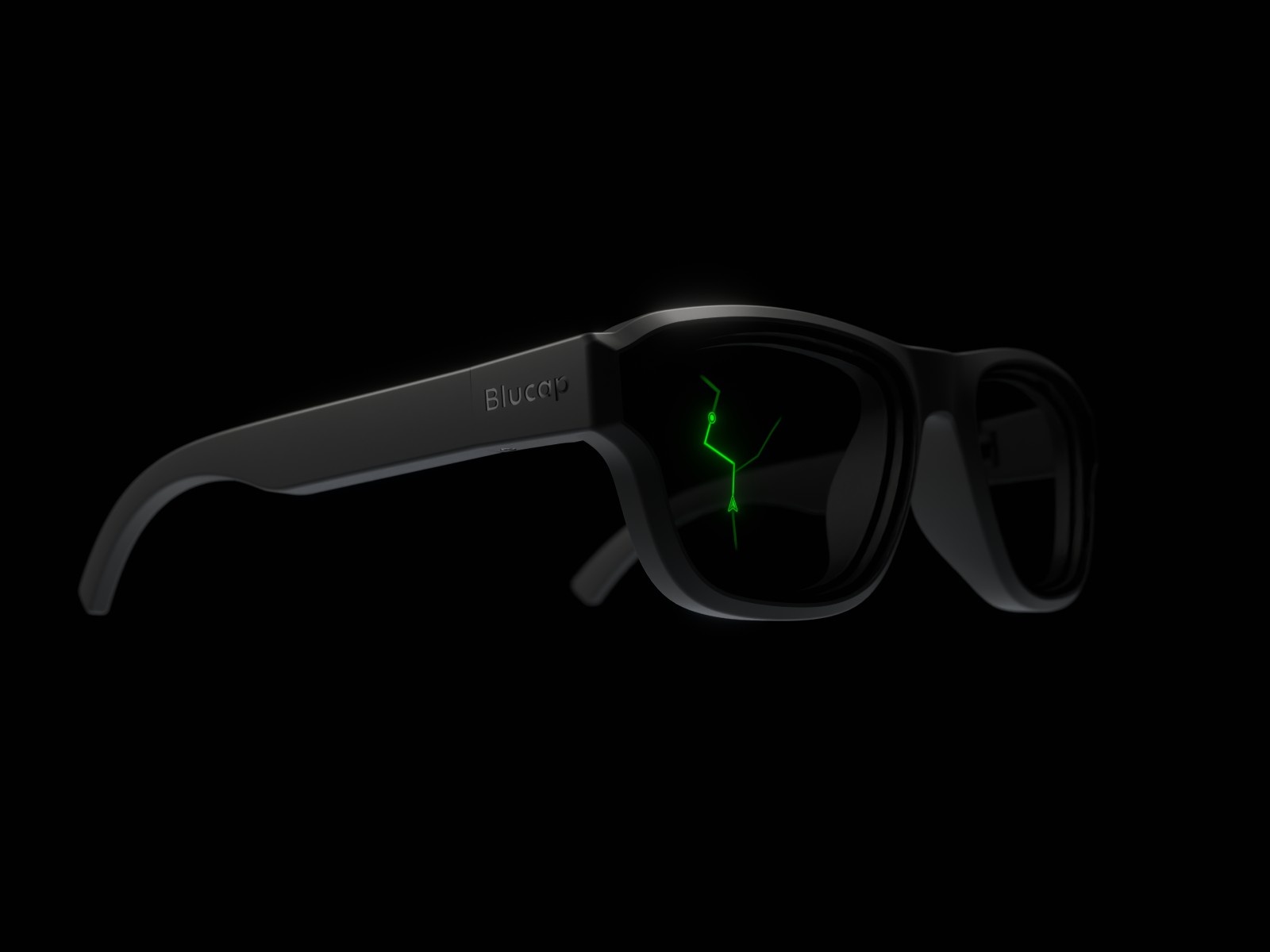 Example of Blucap AR glasses