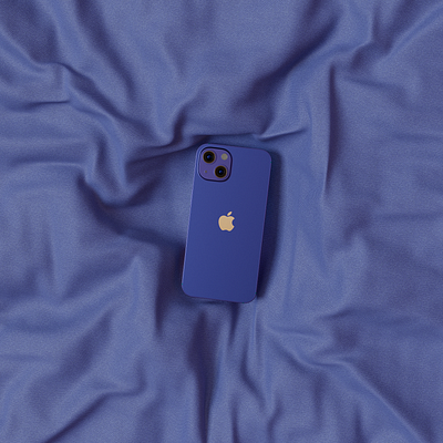 iPhone 3D Blender Mockup 3d blender cloth iphone mockup