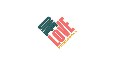 One Love Pickleball logos