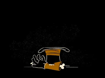 Aughost 2023 | 31 Magic animation aughost character character design design illustration mid century retro vintage