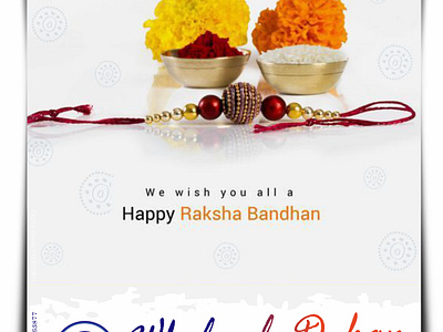 Rakshabandhan flyer poster banner template post banner branding graphic design logo desing motion graphics poster template topography tyopography