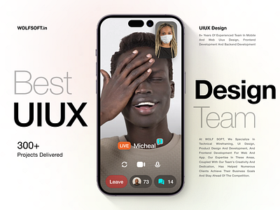 Multipurpose video calling app like podcast 3d animation branding crm design development ecommerce framer graphic design illustration logo mobile motion graphics nocode ui uikit uiux webflow