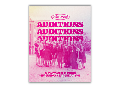 Auditions Fall '23