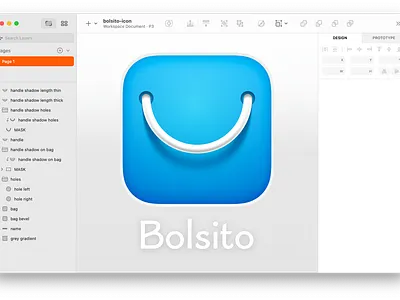 Bolsito icon icon madewithsketch sketch