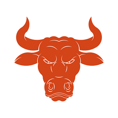 Bull head made by golden ratio 3d animation branding bull graphic design logo motion graphics