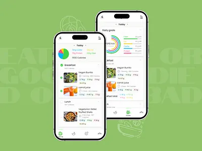 Diet App Customized just for you! app application branding chart color palette concept deit app design diagram diet graphic design health illustration logo personalized trend design typography ui ux vector