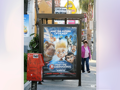 Meet the Robinsons billboard billboard copywriting disney outdoor