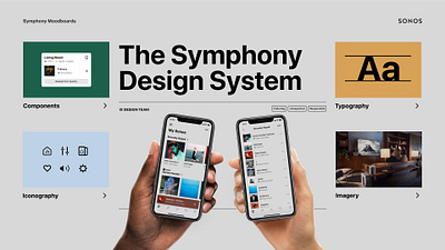 Symphony Moodboard 2 graphic design ui