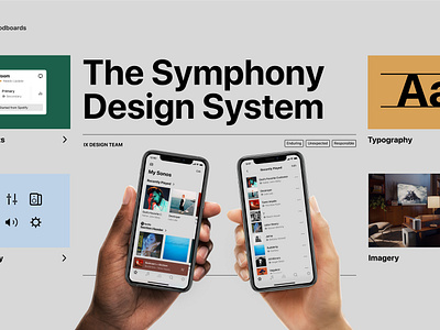 Symphony Moodboard 2 graphic design ui