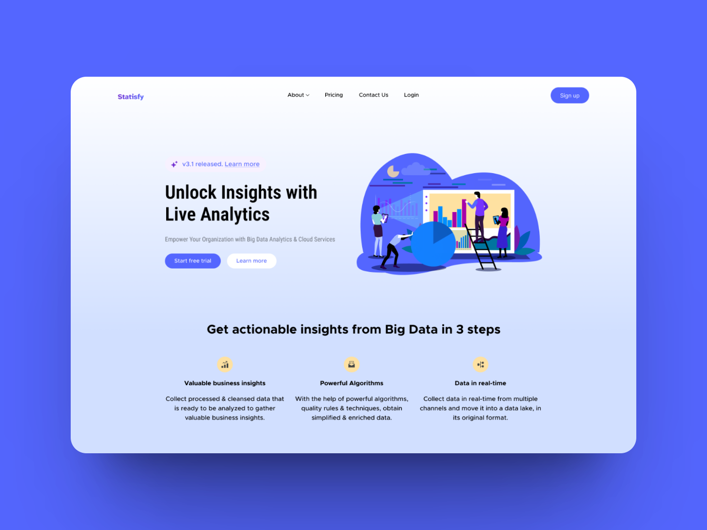 Data Analysis Website By Abdelaziz Elkhassal On Dribbble