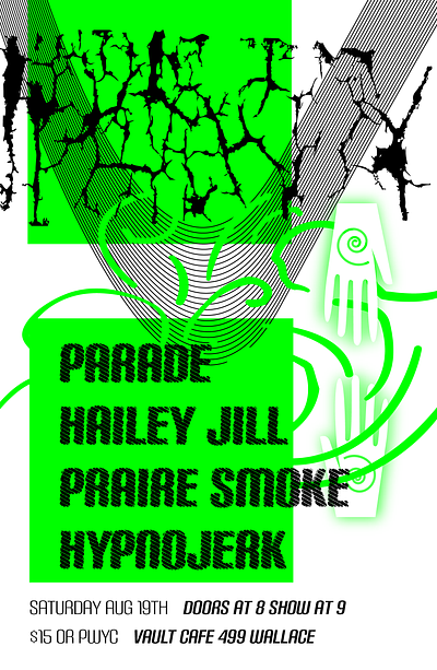 PARADE Show Poster illustrator poster design typography