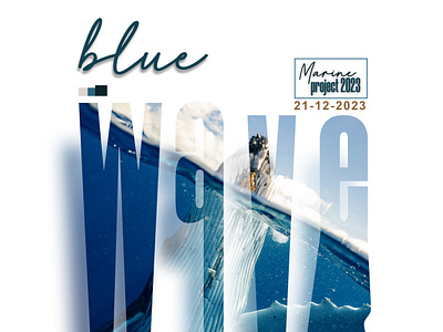 Blue Wave Summit Poster activist for nature blue wave branding flyers for summits graphic design marine life nature posters new designs for posters reefs reefshark save the whales sealifeaquarium sealifeparis summits whales