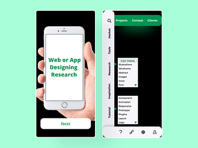 Mobile App Ui Design(Designing App) android app app design branding client contest design designing designing research designing tools figma graphic design ios market trend mobile app product design project ui ux web