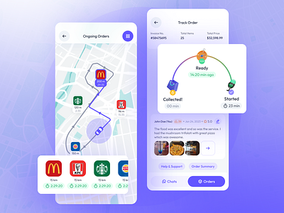 StopShop - Delivery by Voice delivery app food delivery google map map tracking oder tracking order status voice assistant voice command voice delivery voice order