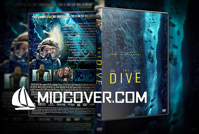 The Dive (2023) DVD Cover design dvd dvdcover dvdcustomcover photoshop