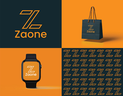 Zaone logo Design 3d animation branding business card design graphic design illustration logo motion graphics typography ui ux vector