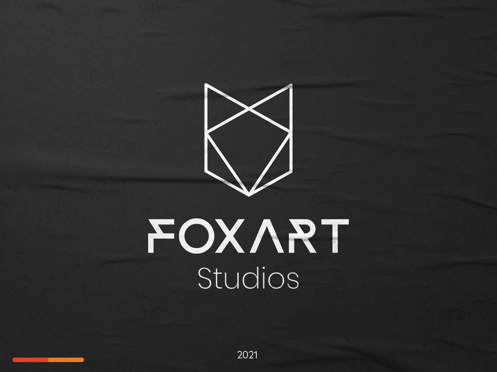 Foxart Studios Logo branding graphic design logo typography vector