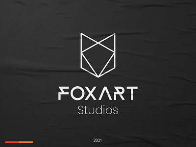 Foxart Studios Logo Design branding graphic design logo typography vector