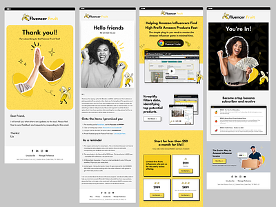 Email Campaign Design, Amazon Influencer Marketing custom artwork email email campaign email campaigns email design email design campaign email design strategy email desing campaign email strategy email strategy designer email template email templates freelancer growth hacker infu mailchimp paid campaign ppc roi yellow