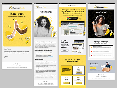 Email Campaign Design, Amazon Influencer Marketing custom artwork email email campaign email campaigns email design email design campaign email design strategy email desing campaign email strategy email strategy designer email template email templates freelancer growth hacker infu mailchimp paid campaign ppc roi yellow