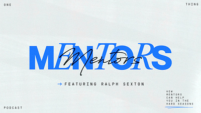 Mentorship Podcast Design church design faith heroes leadership mentorship podcast