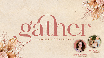 Ladies Conference Design christian church churchgraphics conferencedesign design events faith god graphic design illustration ladiesconference logo