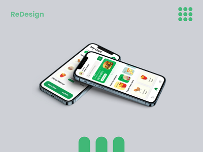 Satisfy Your Cravings with Our Redesigned Fast Food App app cashier design fast food fast food order food illustration marketplace mobile order redegin ui