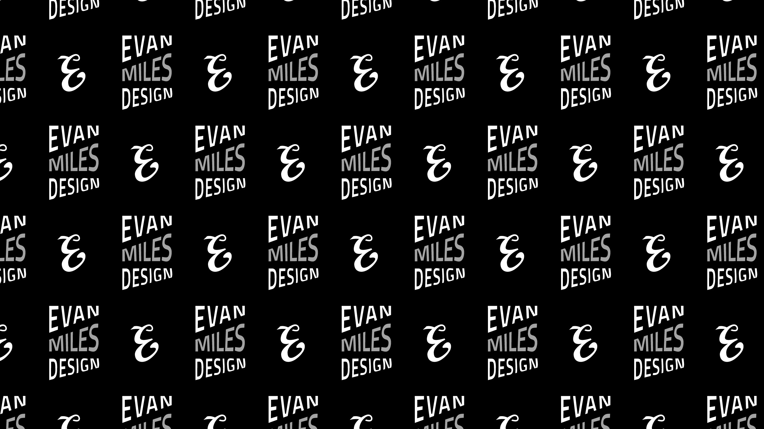 Evan Miles Design - Logo & Visual Identity brand branding design designer graphic design identity logo logo design simple vector