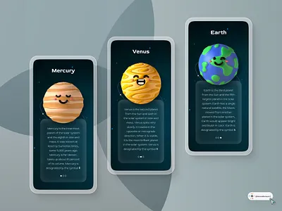 Planet App Concept 3d animation art branding digitaldesign flatdesign graphic design icon illustration innovationsync logo mobile motion graphics nft onboarding product design typography ui vector webdesign