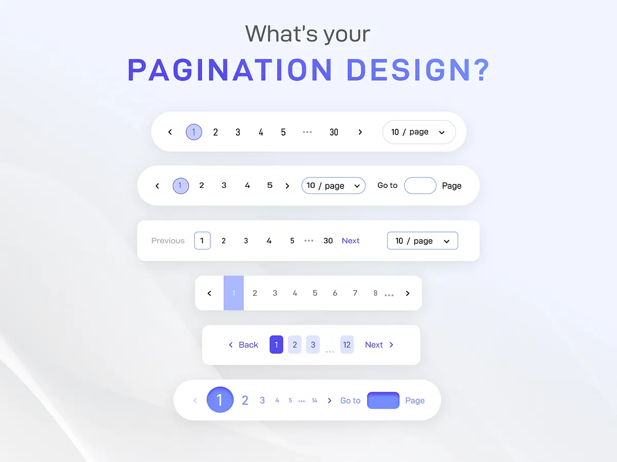 Pagination designs, themes, templates and downloadable graphic elements ...