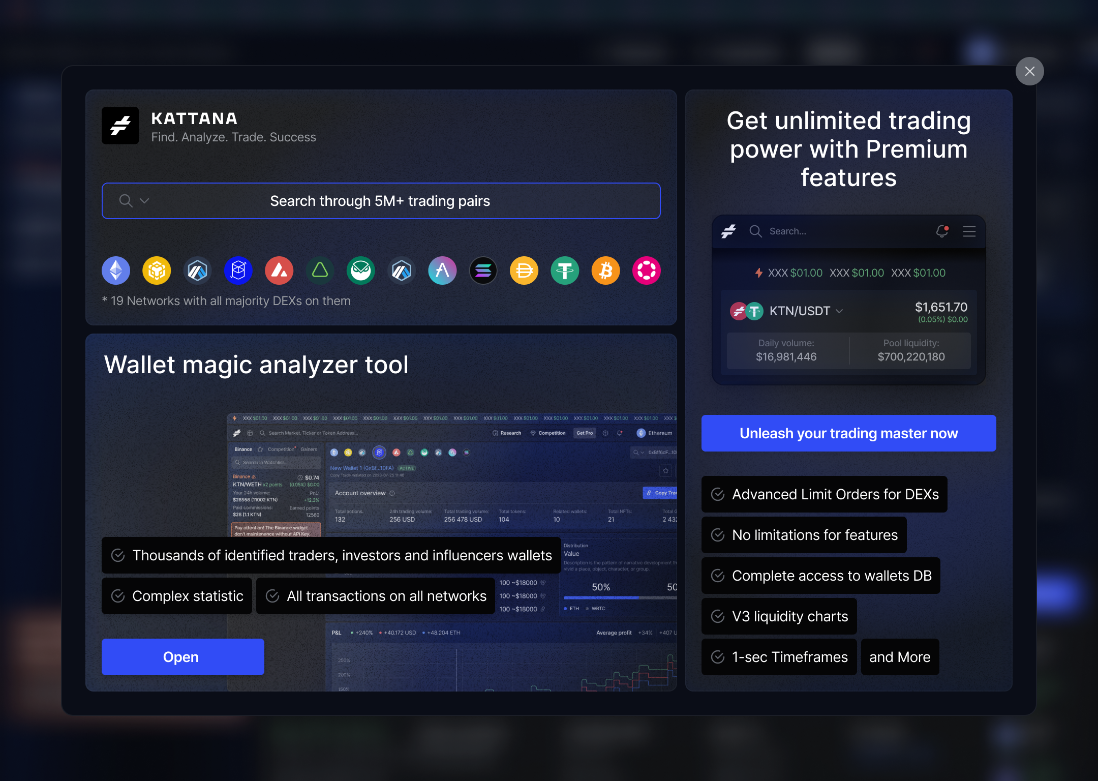Full screen intro banner banner codesign crypto design digital product design review ui ukraine uxui web app widget