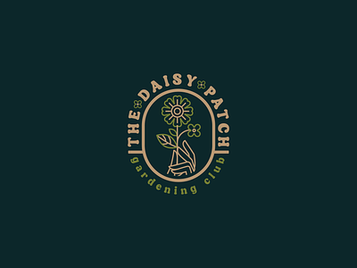The Daisy Patch brand concept branding design graphic design illustration logo visual identity