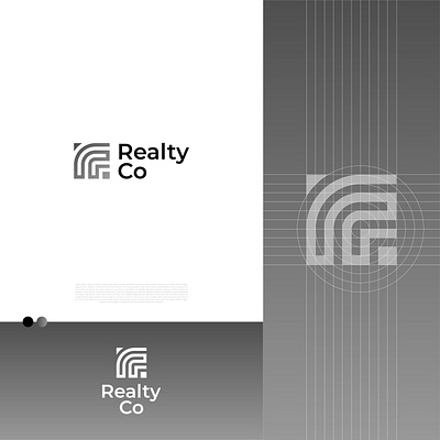 Real Estate Agency New Logo & "r" icon branding clean color creative design gradent graphic design illustration logo logo branding logo design logodesign logotype modern modern logo real estate agency simple ui ux workline design