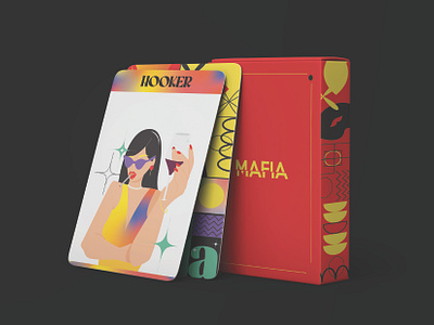 Mafia Cards Game animation branding design graphic design graphics illustration logo modern typography vector visual design