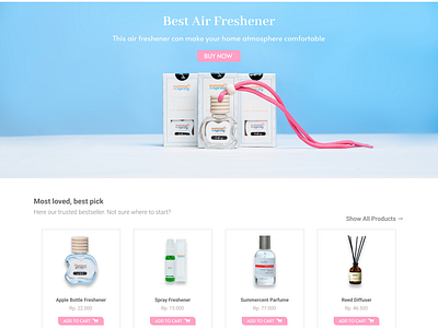 Freshener Web Design branding graphic design ui ux website